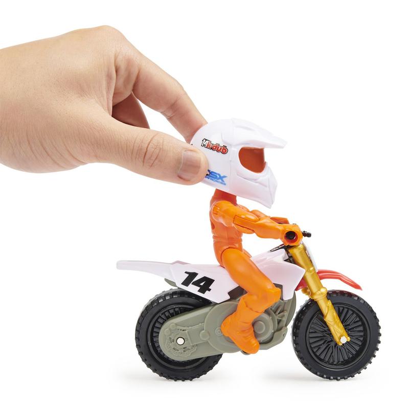 Super Cross - Kevin Windham 14 - Boneco e Moto Fricção Sunny